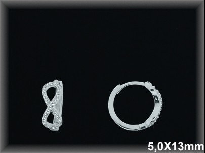 Mayorista de Plata de Aros ref AZ370  Aros de Plata al por Mayor