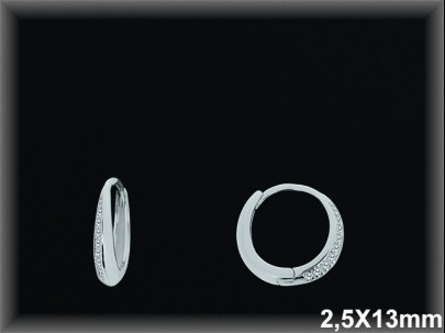 Mayorista de Plata de Aros ref AZ387  Aros de Plata al por Mayor