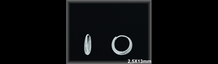Mayorista de Plata de Aros ref AZ387  Aros de Plata al por Mayor