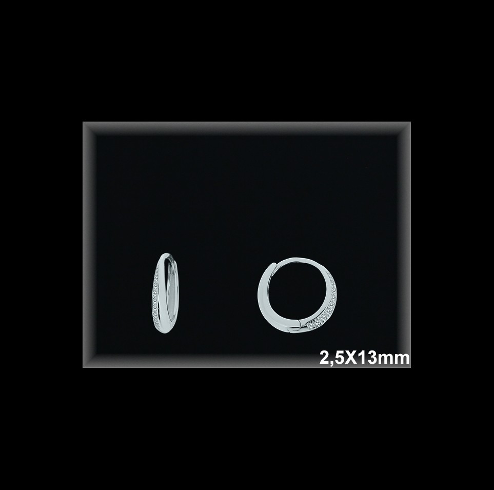 Mayorista de Plata de Aros ref AZ387  Aros de Plata al por Mayor