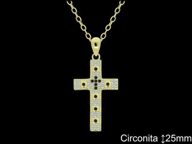 Mayorista de Plata de Cruces ref 4482C  Cruces de Plata al por Mayor