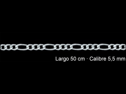 Cadena Plata 925 Programada 3 1 50 Cm 5 5 Mm | Mayorista