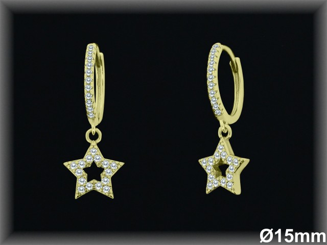 Aros de Plata al Por Mayor ref AZ179C  Mayorista de Aros de Plata