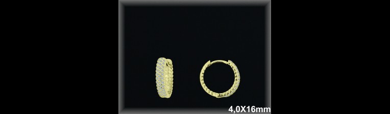 Mayorista de Plata de Aros ref AZ341C  Aros de Plata al por Mayor