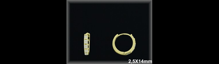 Mayorista de Plata de Aros ref AZ364C  Aros de Plata al por Mayor
