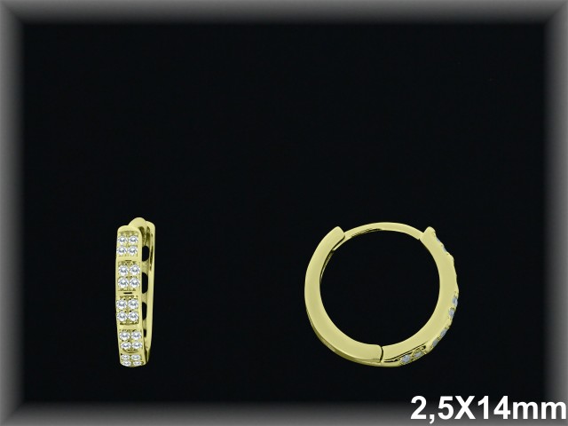 Mayorista de Plata de Aros ref AZ364C  Aros de Plata al por Mayor