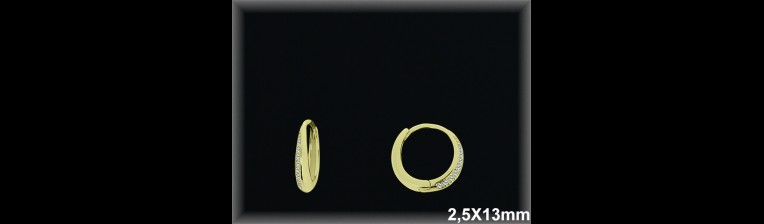Mayorista de Plata de Aros ref AZ387C  Aros de Plata al por Mayor