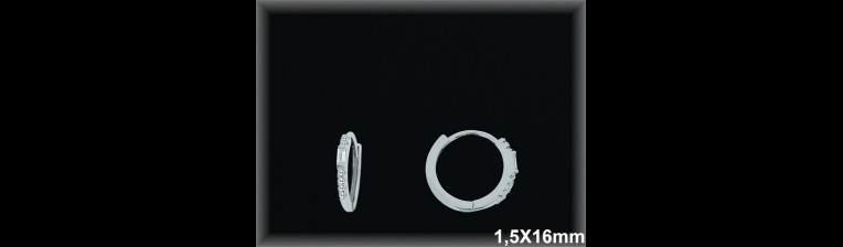 Mayorista de Plata de Aros ref AZ388  Aros de Plata al por Mayor