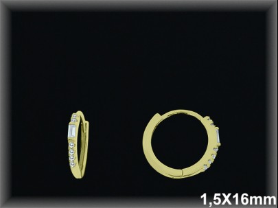 Mayorista de Plata de Aros ref AZ388C  Aros de Plata al por Mayor