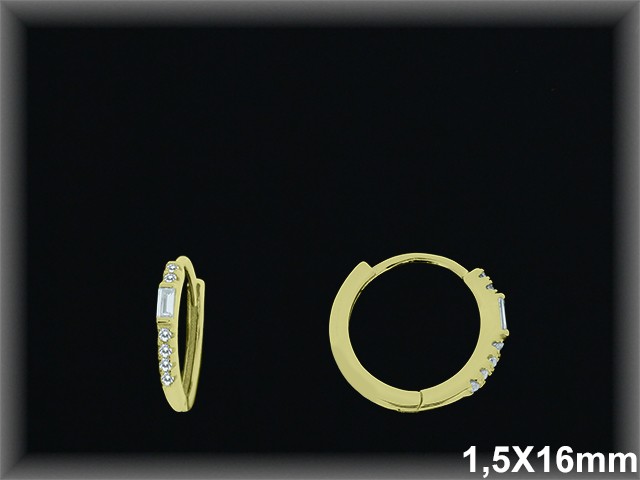Mayorista de Plata de Aros ref AZ388C  Aros de Plata al por Mayor