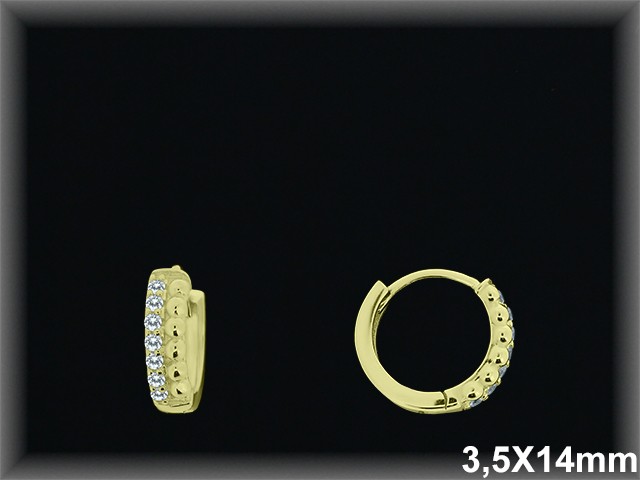 Mayorista de Plata de Aros ref AZ389C  Aros de Plata al por Mayor