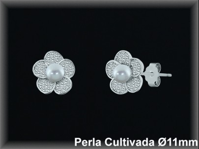Pendientes de Plata al Por Mayor ref MR106  Mayorista de pendientes en Plata