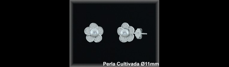 Pendientes de Plata al Por Mayor ref MR106  Mayorista de pendientes en Plata