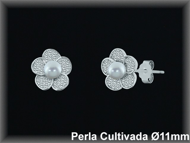 Pendientes de Plata al Por Mayor ref MR106  Mayorista de pendientes en Plata