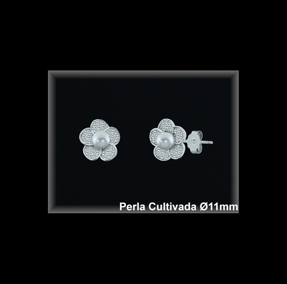 Pendientes de Plata al Por Mayor ref MR106  Mayorista de pendientes en Plata