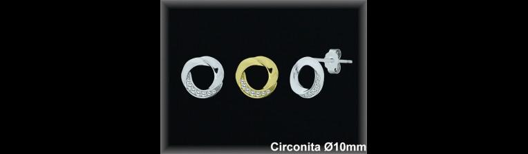 Pendientes de Plata al Por Mayor ref MZ545C  Mayorista de Pendientes de Plata