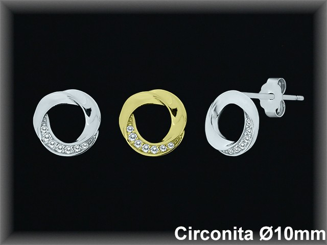 Pendientes de Plata al Por Mayor ref MZ545C  Mayorista de Pendientes de Plata