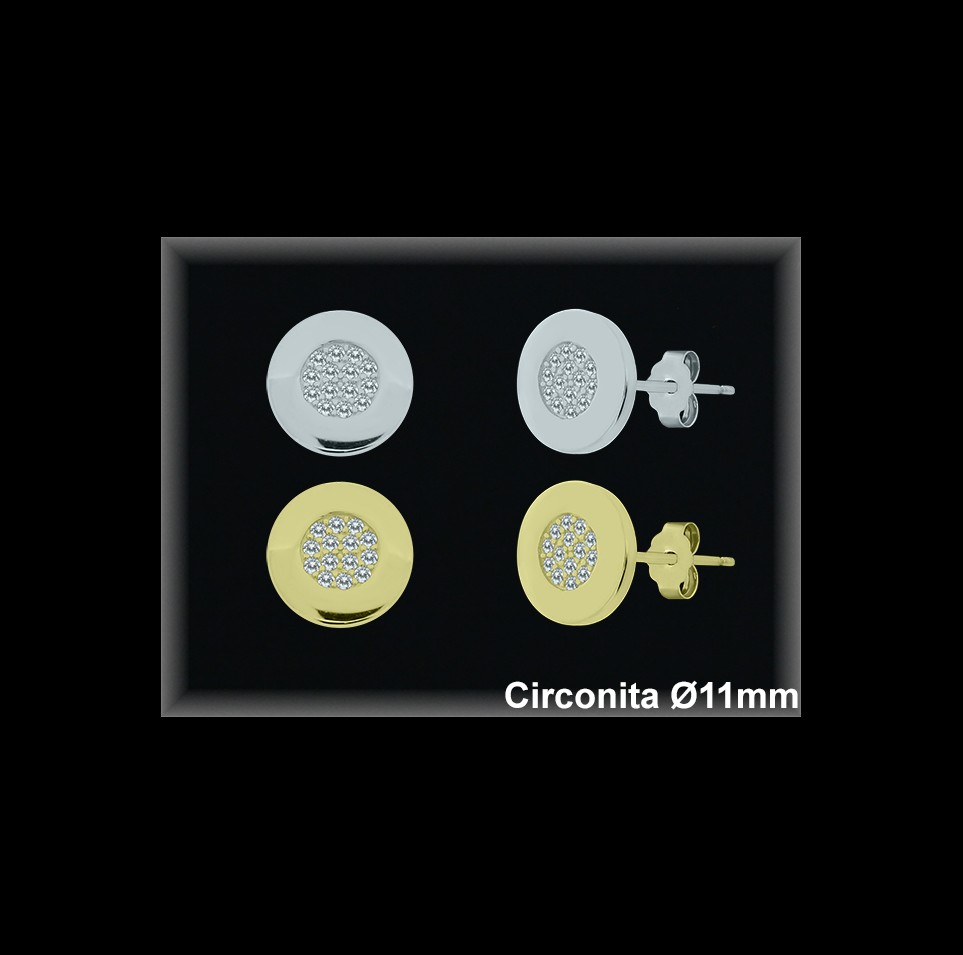 Pendientes de Plata al Por Mayor ref MZ736C  Mayorista de Pendientes de Plata