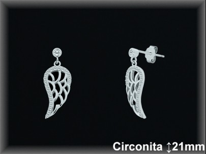 Mayorista de Plata en Pendientes ref Z8540  Pendientes de Plata al por Mayor