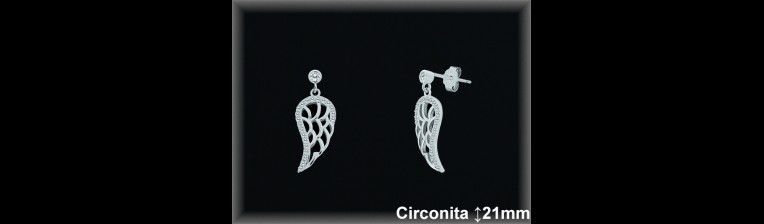 Mayorista de Plata en Pendientes ref Z8540  Pendientes de Plata al por Mayor
