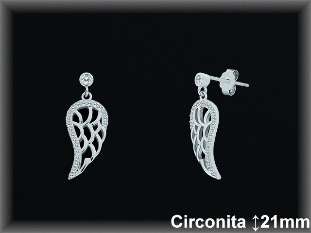 Mayorista de Plata en Pendientes ref Z8540  Pendientes de Plata al por Mayor
