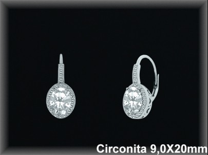 Pendientes de Plata al Por Mayor ref Z8626  Mayorista de Pendientes de Plata