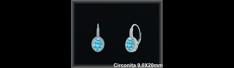 Pendientes de Plata al Por Mayor ref Z8626G  Mayorista de Pendientes de Plata