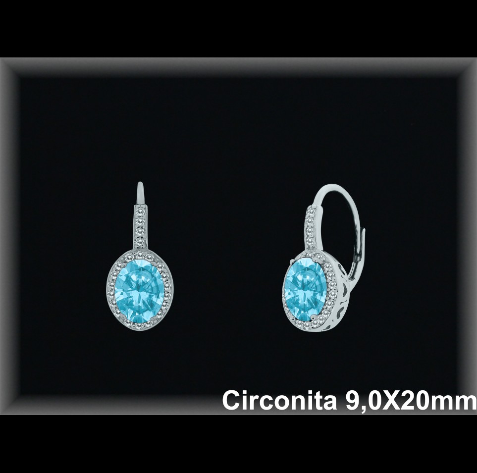 Pendientes de Plata al Por Mayor ref Z8626G  Mayorista de Pendientes de Plata