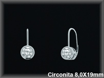 Pendientes de Plata al Por Mayor ref Z8627D08  Mayorista de Pendientes de Plata