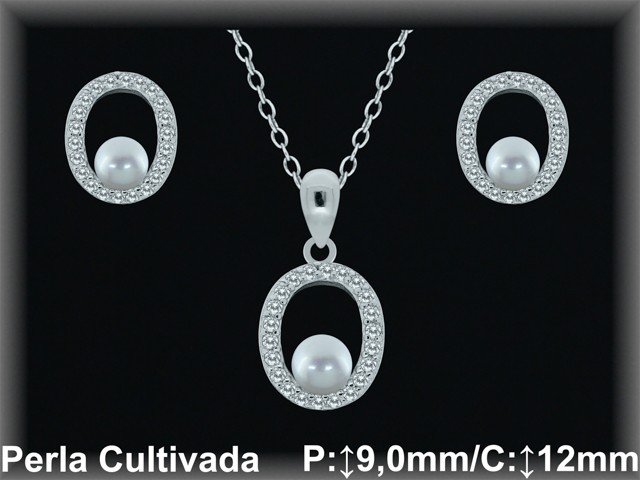 Conjuntos de Plata al Por Mayor ref 79R063. Mayorista de Conjuntos de Plata