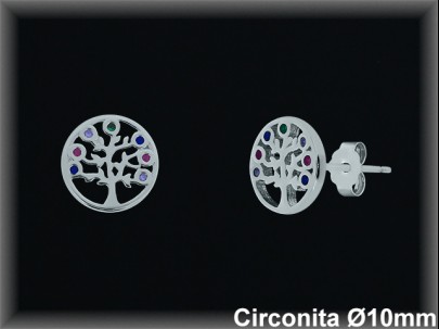Pendientes de Plata al Por Mayor ref MZ403  Mayorista de Pendientes de Plata