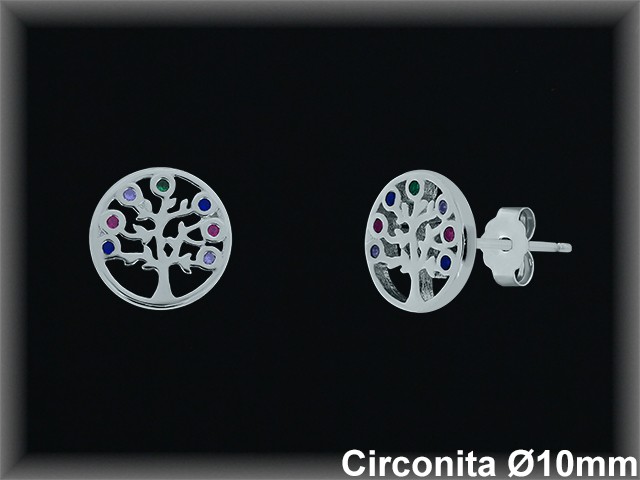 Pendientes de Plata al Por Mayor ref MZ403  Mayorista de Pendientes de Plata