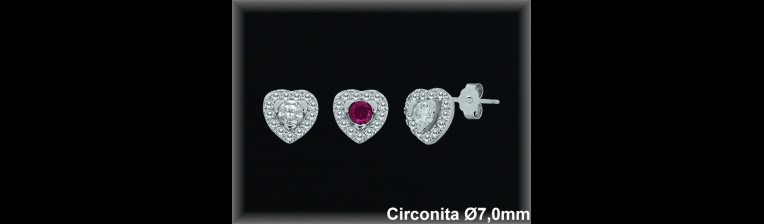 Mayorista de Plata en Pendientes ref MZ738R  Pendientes de Plata al por Mayor