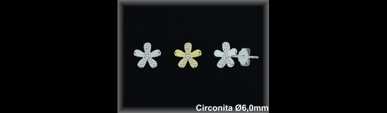Mayorista de Plata en Pendientes ref MZ758C  Pendientes de Plata al por Mayor