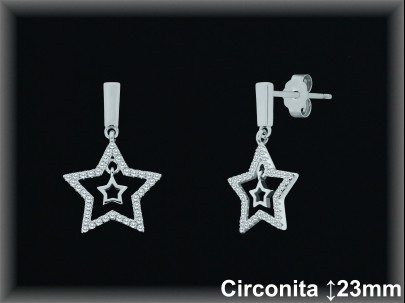 Mayorista de Plata en Pendientes ref Z8547  Pendientes de Plata al por Mayor