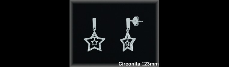 Mayorista de Plata en Pendientes ref Z8547  Pendientes de Plata al por Mayor