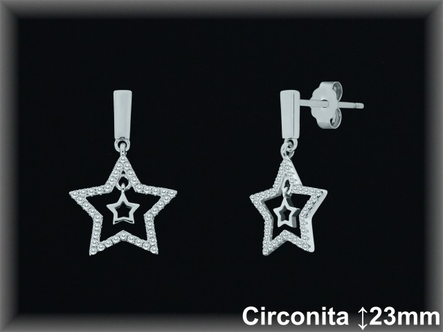 Mayorista de Plata en Pendientes ref Z8547  Pendientes de Plata al por Mayor