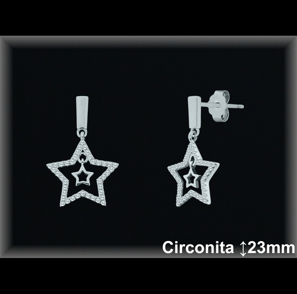 Mayorista de Plata en Pendientes ref Z8547  Pendientes de Plata al por Mayor