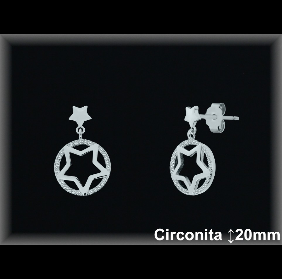 Mayorista de Plata en Pendientes ref Z8548  Pendientes de Plata al por Mayor