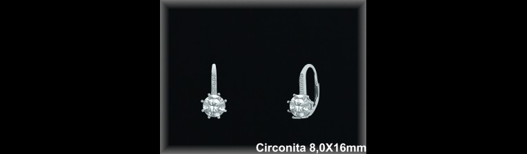 Pendientes de Plata al Por Mayor ref Z8659  Mayorista de Pendientes de Plata
