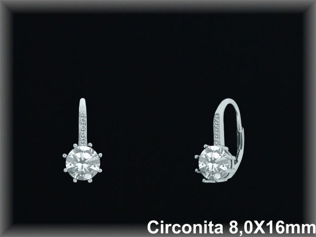 Pendientes de Plata al Por Mayor ref Z8659  Mayorista de Pendientes de Plata