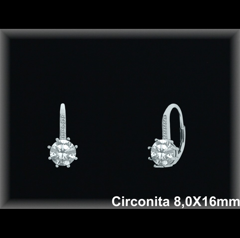 Pendientes de Plata al Por Mayor ref Z8659  Mayorista de Pendientes de Plata