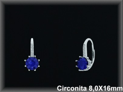 Pendientes de Plata al Por Mayor ref Z8659Z  Mayorista de Pendientes de Plata