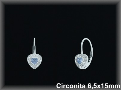 Pendientes de Plata al Por Mayor ref Z8664G  Mayorista de Pendientes de Plata