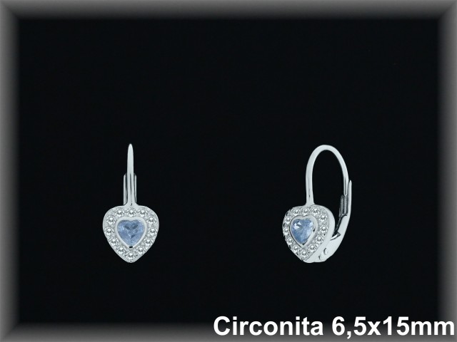 Pendientes de Plata al Por Mayor ref Z8664G  Mayorista de Pendientes de Plata