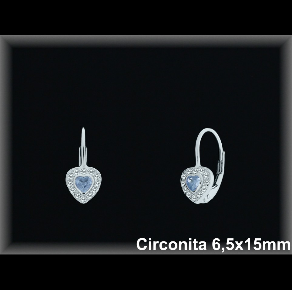 Pendientes de Plata al Por Mayor ref Z8664G  Mayorista de Pendientes de Plata