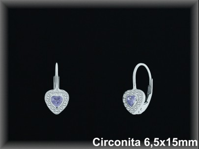 Pendientes de Plata al Por Mayor ref Z8664L  Mayorista de Pendientes de Plata