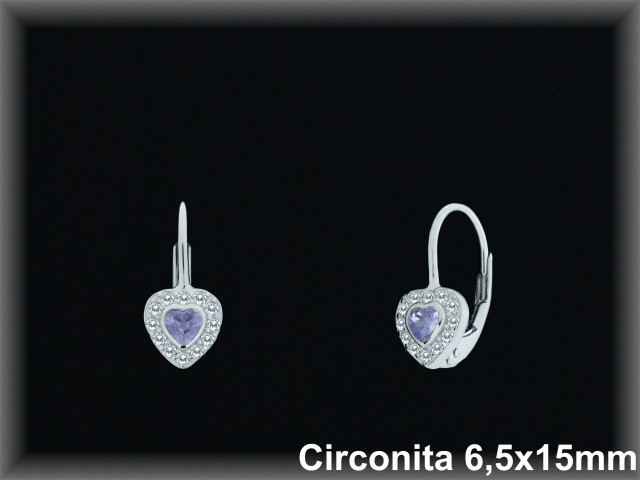 Pendientes de Plata al Por Mayor ref Z8664L  Mayorista de Pendientes de Plata
