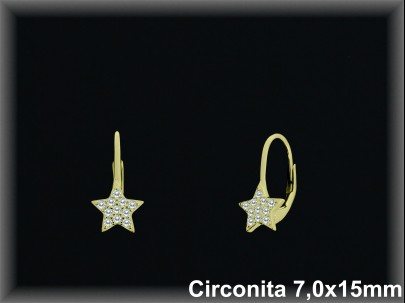 Pendientes de Plata al Por Mayor ref Z8666C  Mayorista de Pendientes de Plata