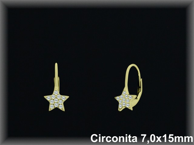 Pendientes de Plata al Por Mayor ref Z8666C  Mayorista de Pendientes de Plata